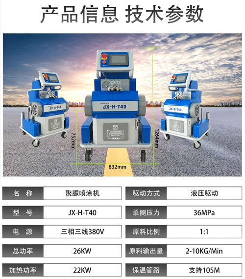 JX-H-T40聚脲噴涂機(圖2)